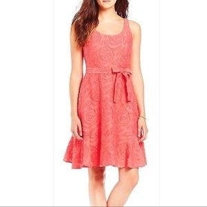 Karl Lagerfeld • Floral Textured Dress Sz 8